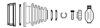 FARCOM 134148 Joint Kit, drive shaft